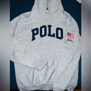 Polo Hooded Sweatshirt